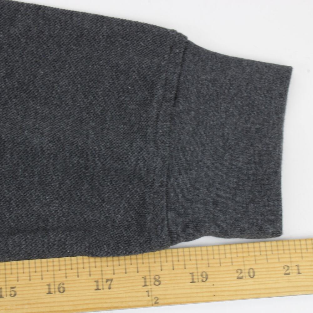 Tommy Hilfiger Mens Regular Fit Long Sleeve Polo Shirt Gray 2XL Button - Picture 4 of 7